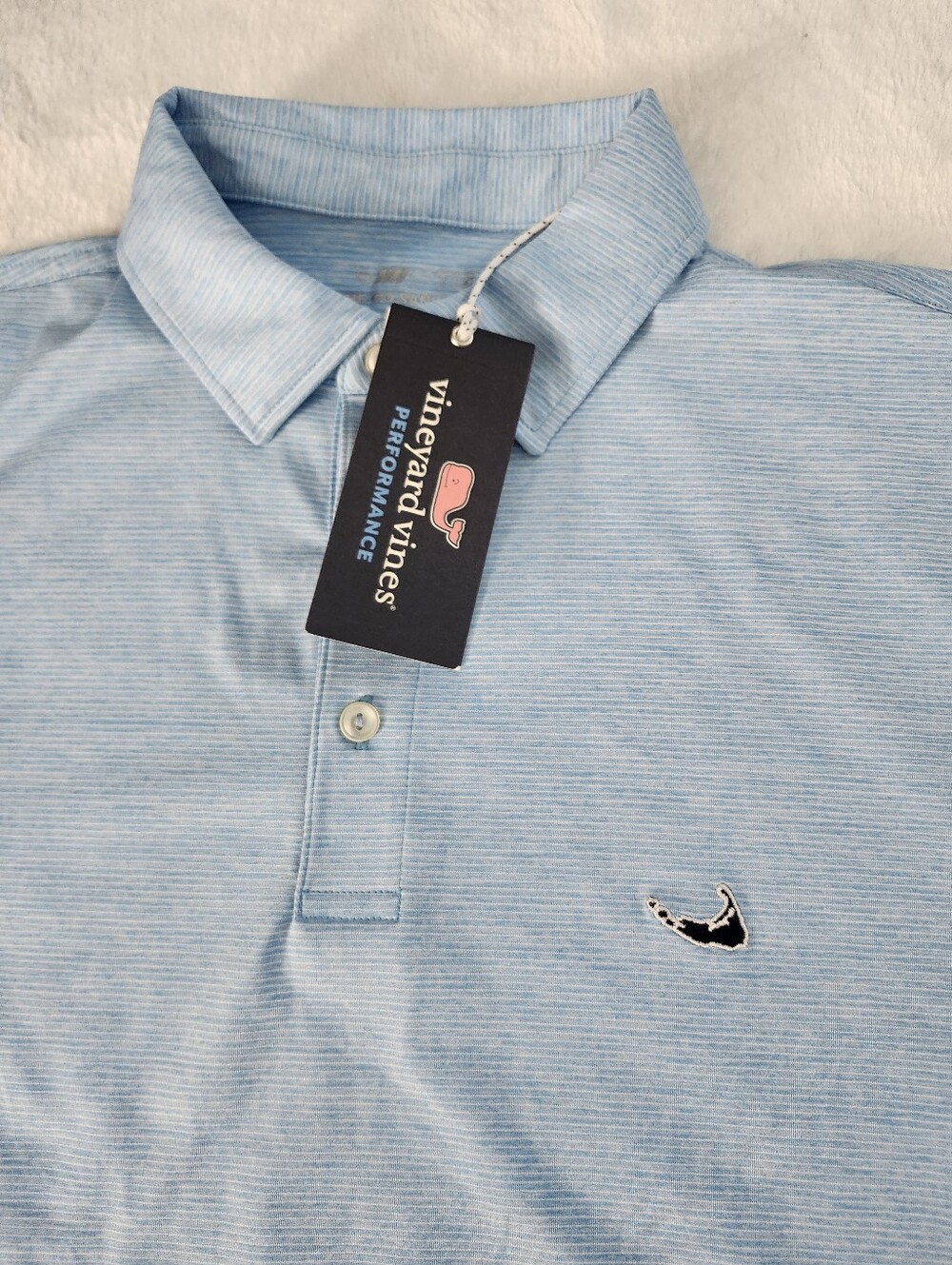 VINEYARD VINES Men's Size Small On The Go Performance Polo Nantucket Golf Shirt